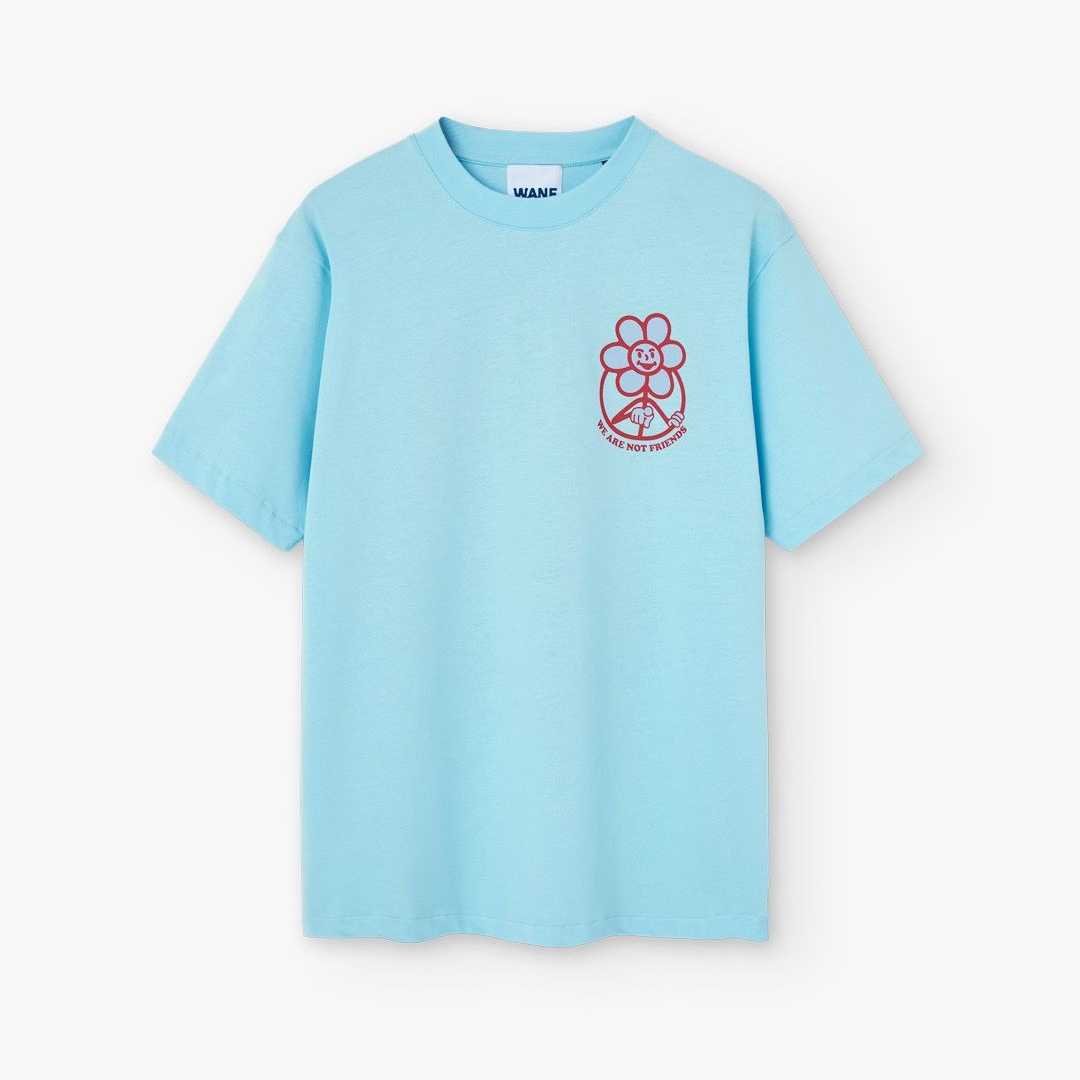 Camiseta WANF Baby Daisy Baby Blue