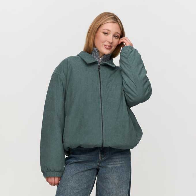 Cazadora 24Colours Bomber Pana Green