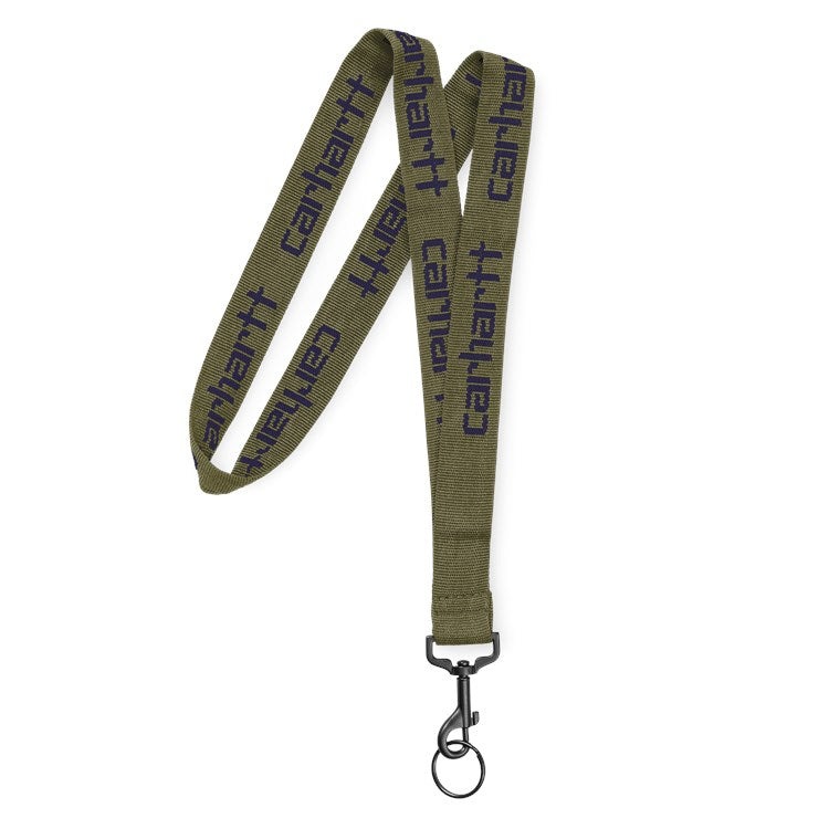 Llavero Carhartt Wip Script Lanyard Capulet / Aura