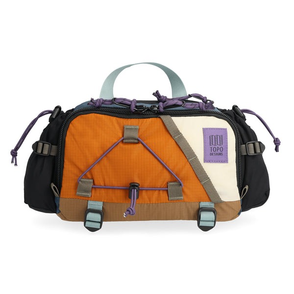 Riñonera Topo Designs Mountain Hydro Hip Pack Pond Blue Spice