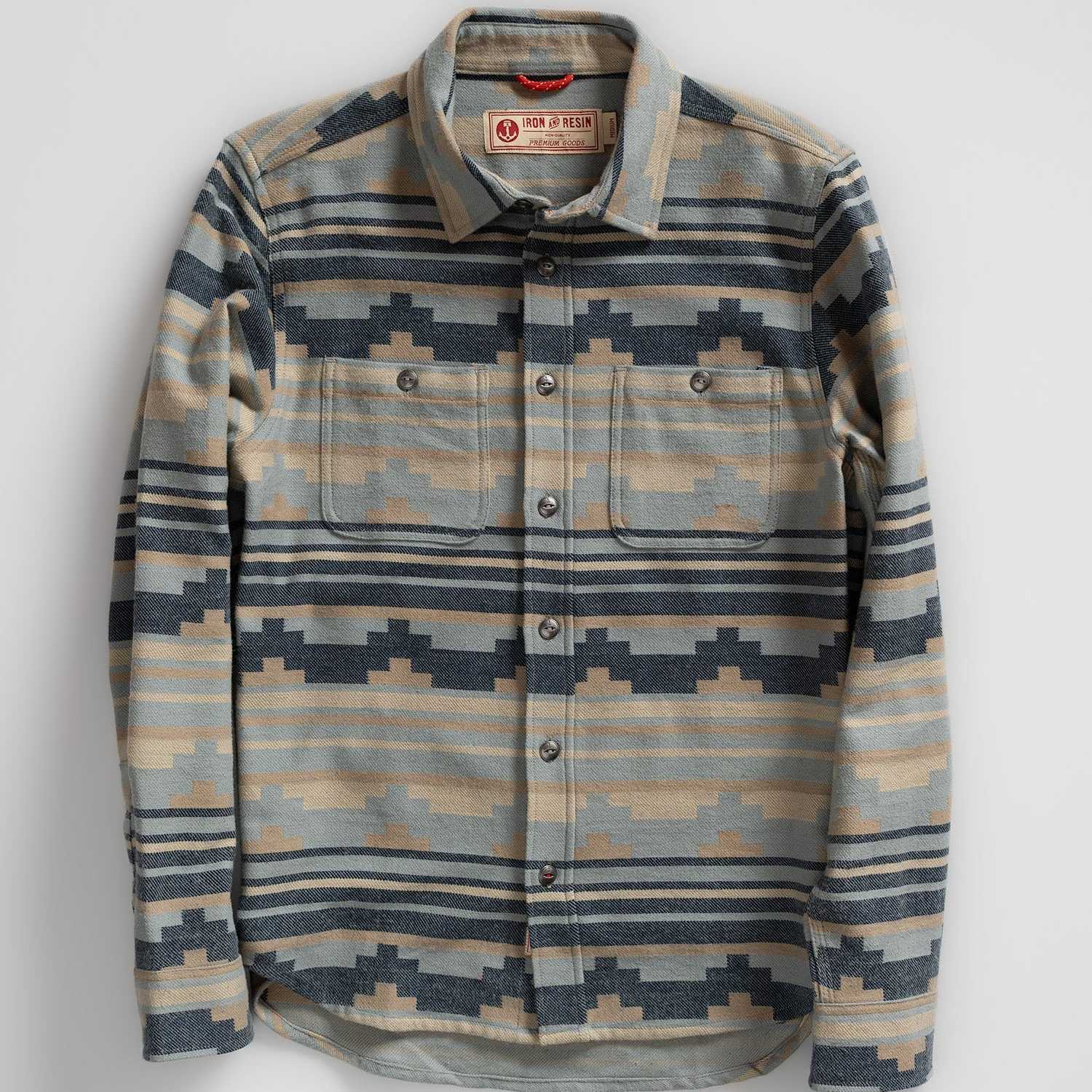 Camisa Iron&Resin Salton Shirt Blue