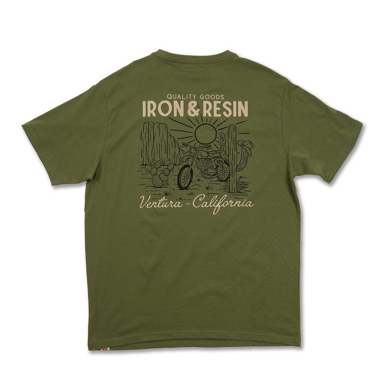 Camiseta Iron&Resin Desert Of Dream Tee Green