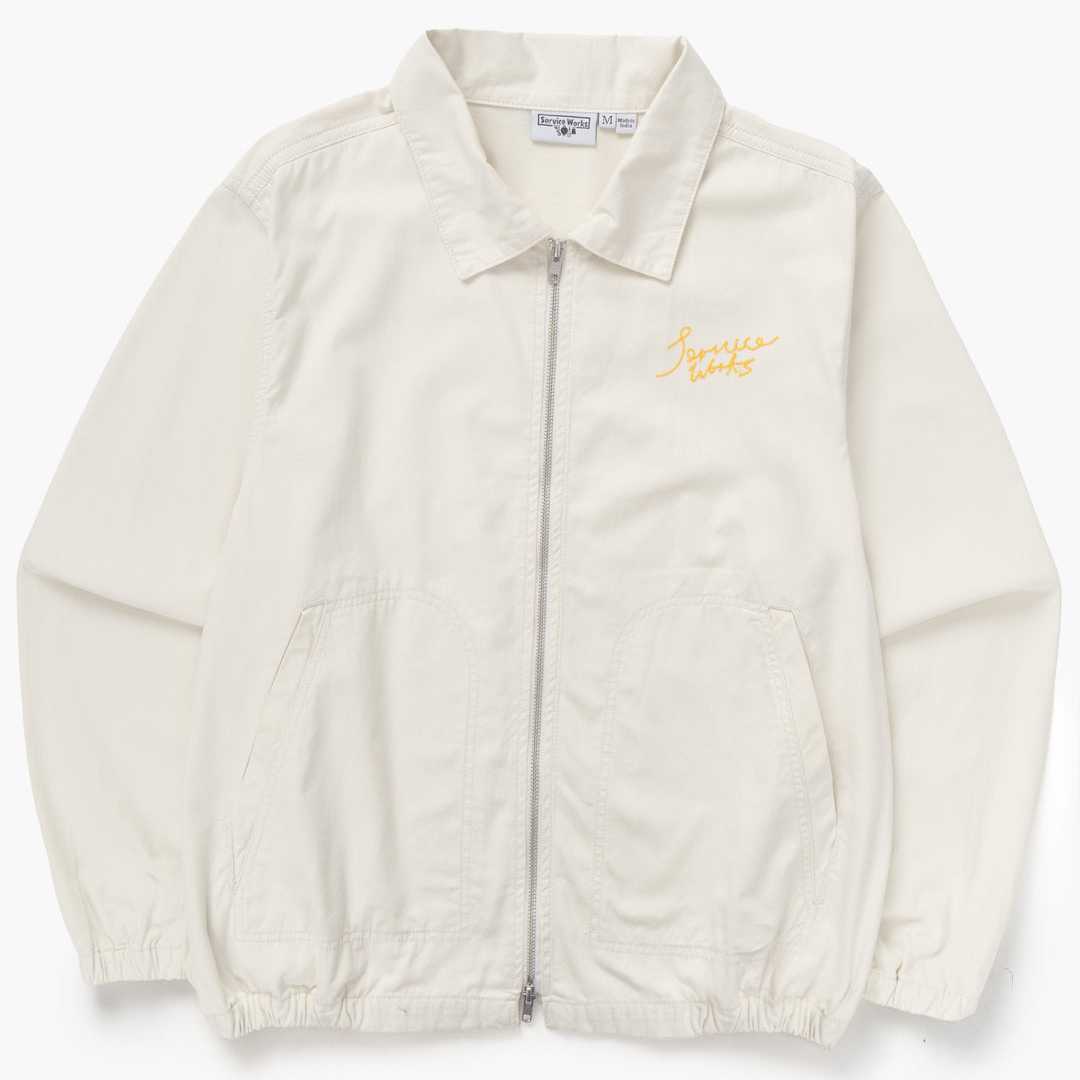 Cazadora Service Works Twill Work Jacket Off White