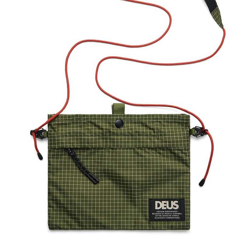 Bolso Bandolera Deus Ex Machina Charlie Sacoche Pine Green