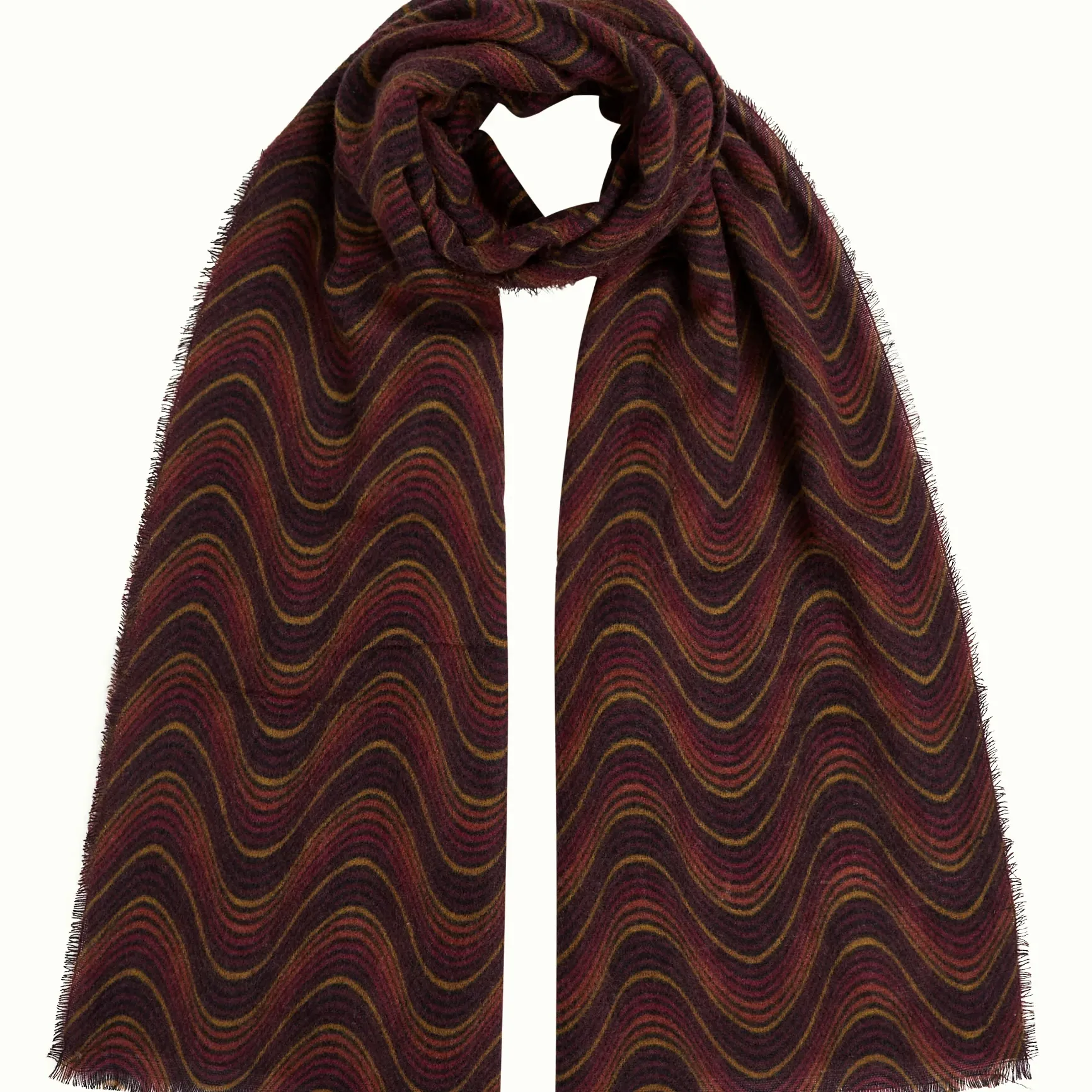 Bufanda King Louie Jefferson Scarf Bitter Chocolate