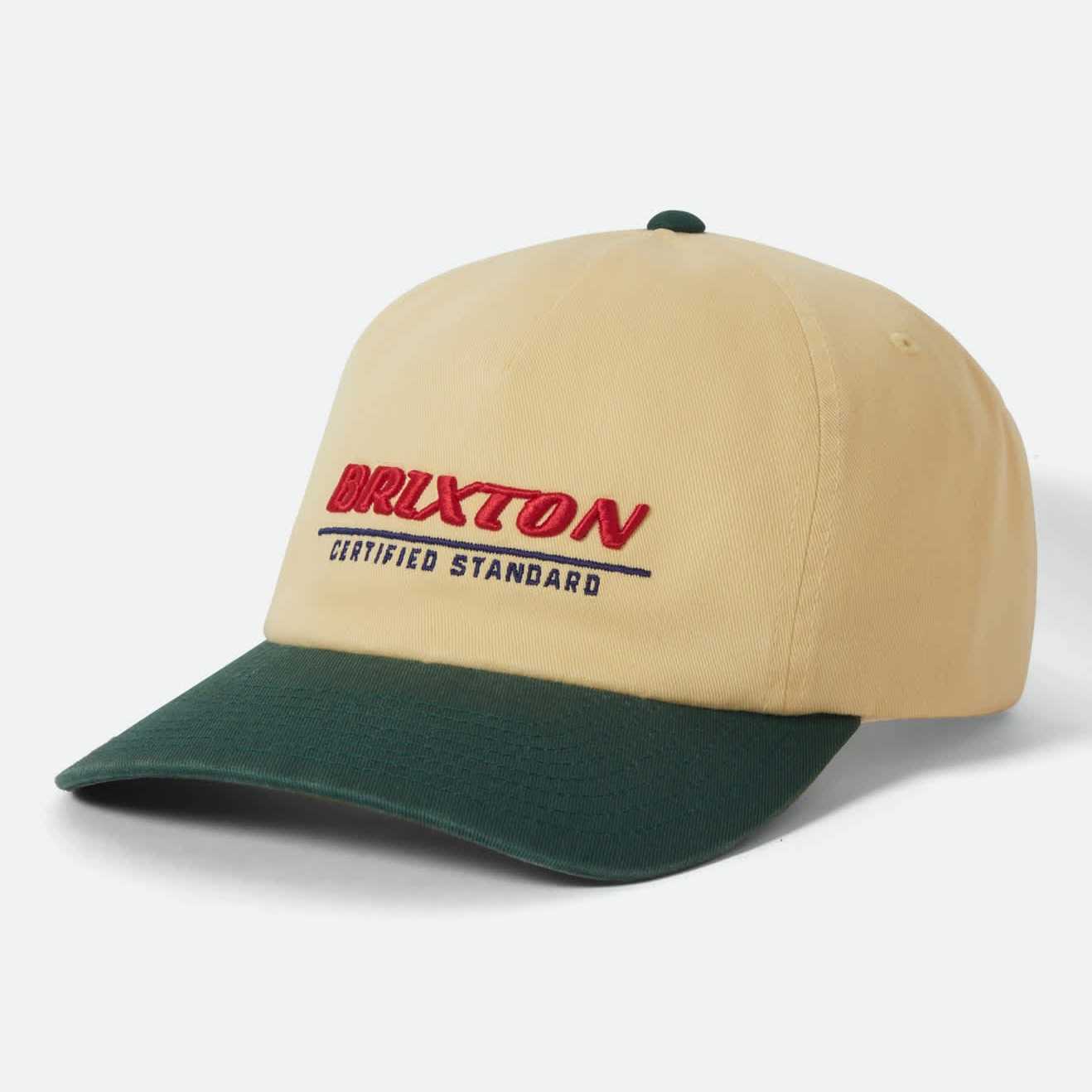Gorra Brixton Certified LP Washed Celestial Yellow