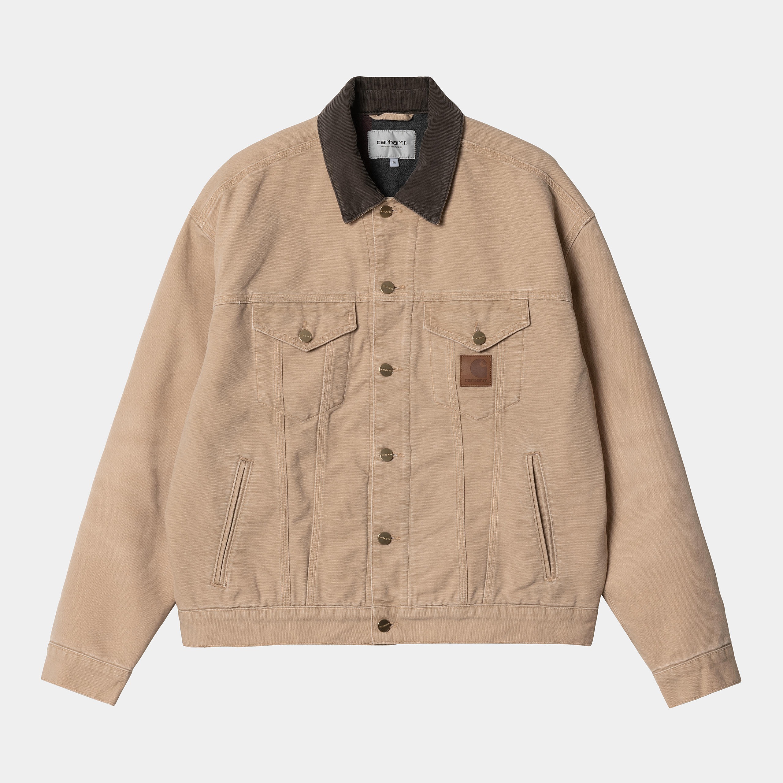 Cazadora Carhartt Wip Dayton Trucker Dusty.H.Brown/Tobacco