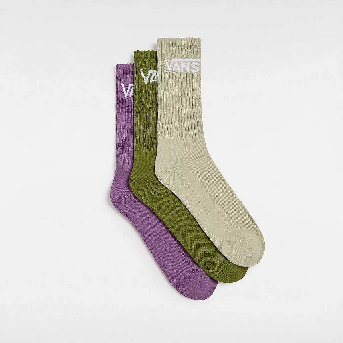 Calcetines Vans Classic Crew PK3 Pesto