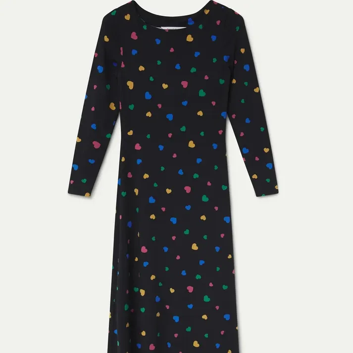 Vestido midi de Compañía Fantástica con estampado Candy