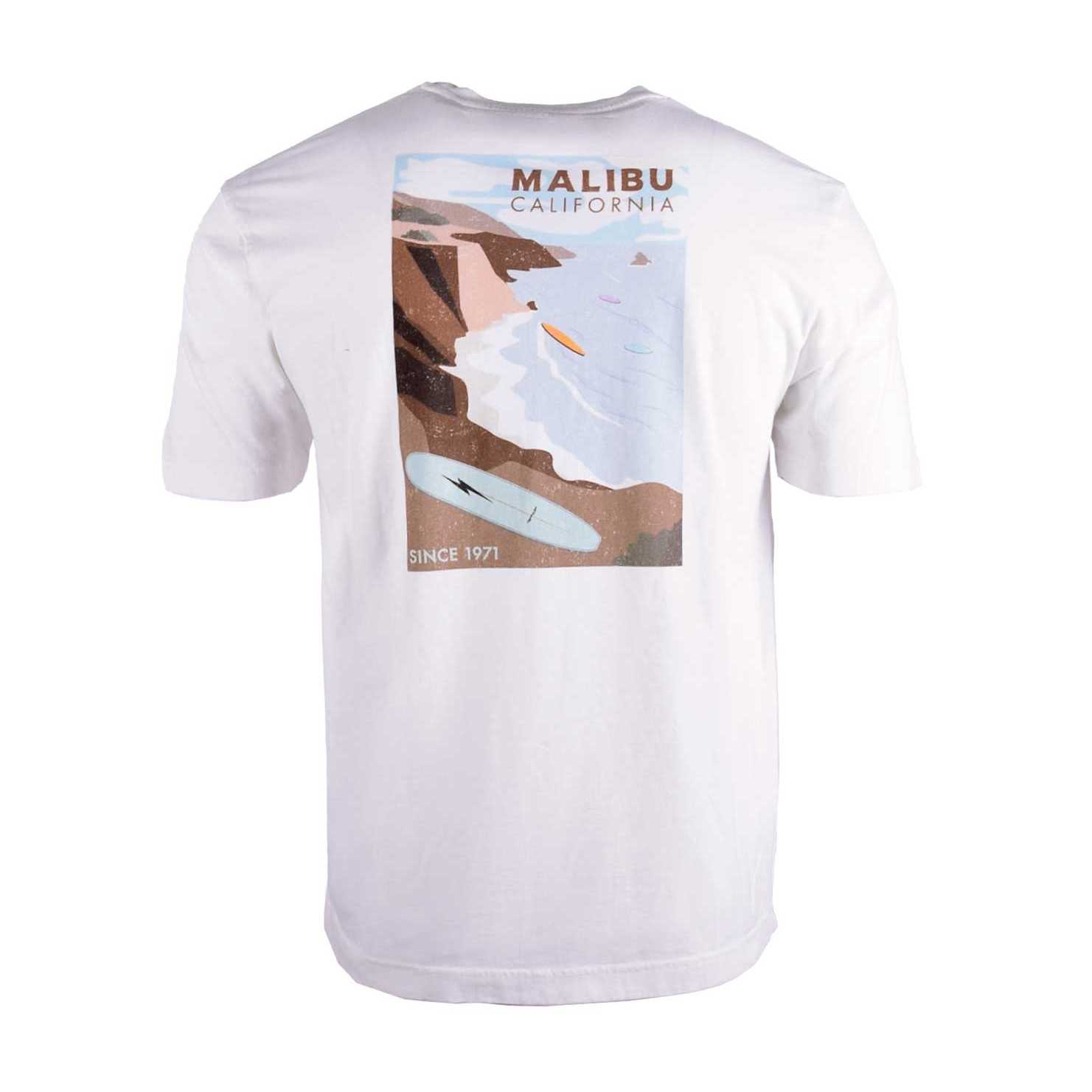 Camiseta LBolt Malibu California Egret