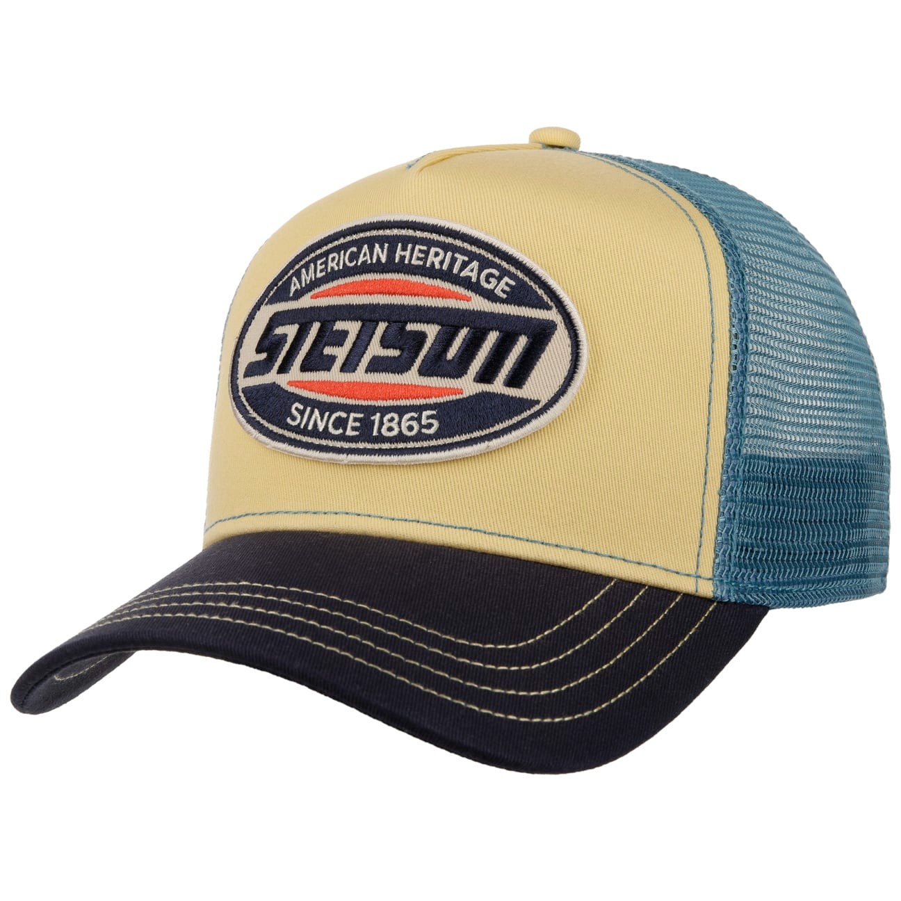 Gorra Stetson Trucker Cap American Heritage Logo