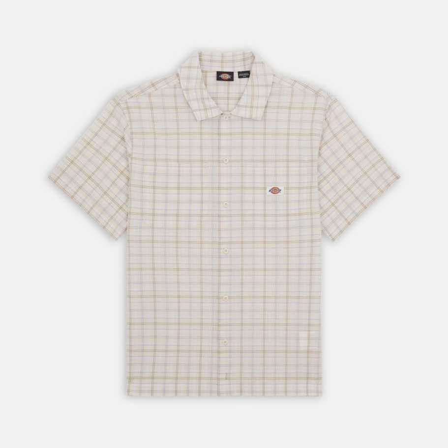 Camisa Dickies Surry Shirt Outdoor Check Whitecap