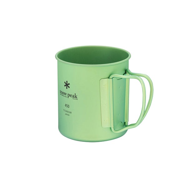 Taza Titanium Snow Peak Single Colored Green