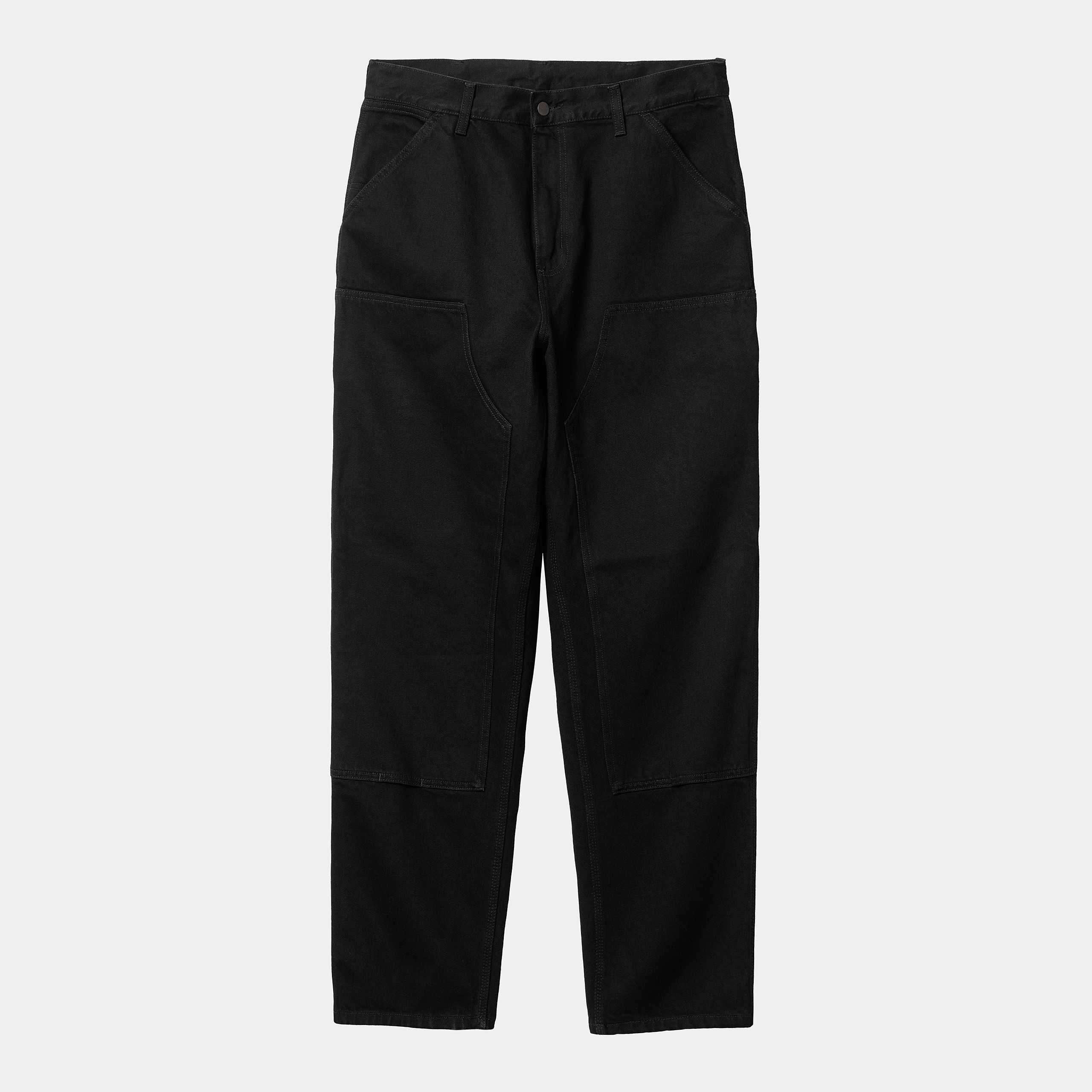 Pantalón Carhartt Wip Double Knee Black Rinsed