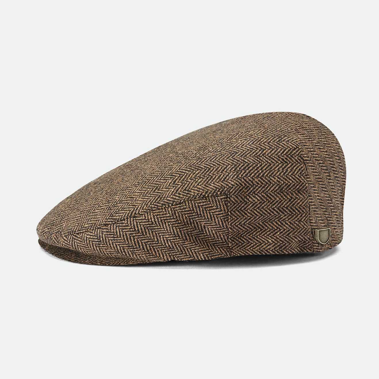 Boina Brixton Hooligan Snap Cap Brown Khaki