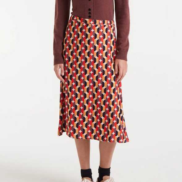 Falda Compañía Fantástica Estampado Link
