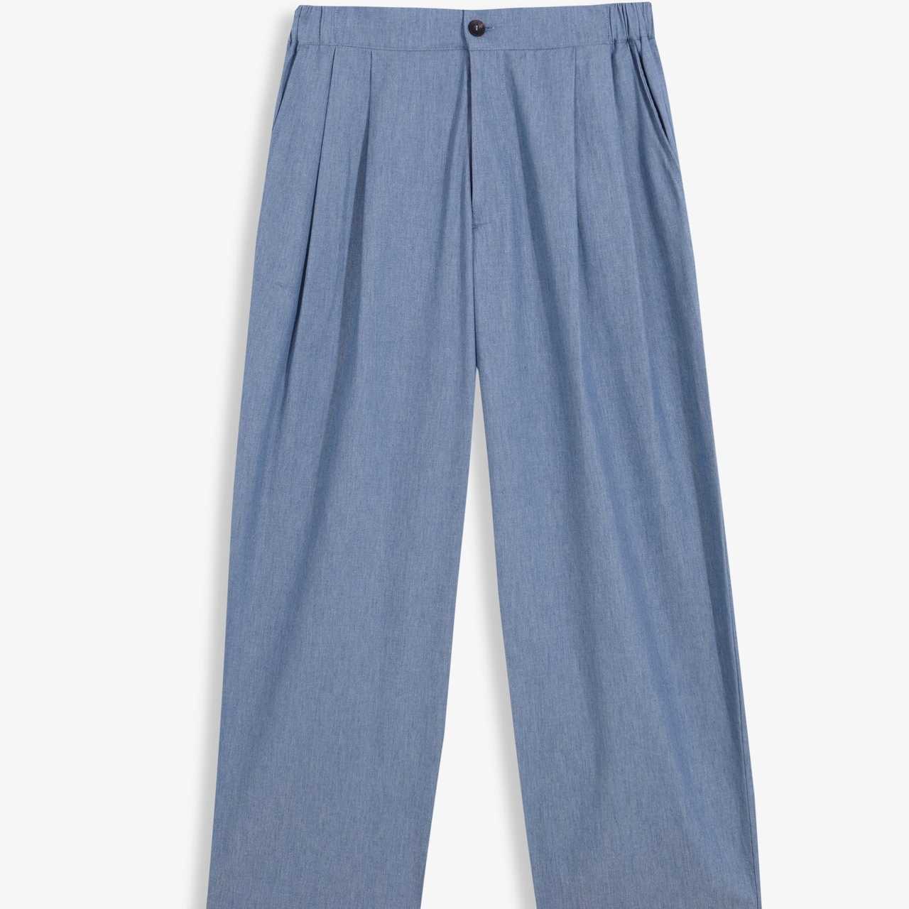 Pantalón Unfeigned City Pants Cotton Light Indigo