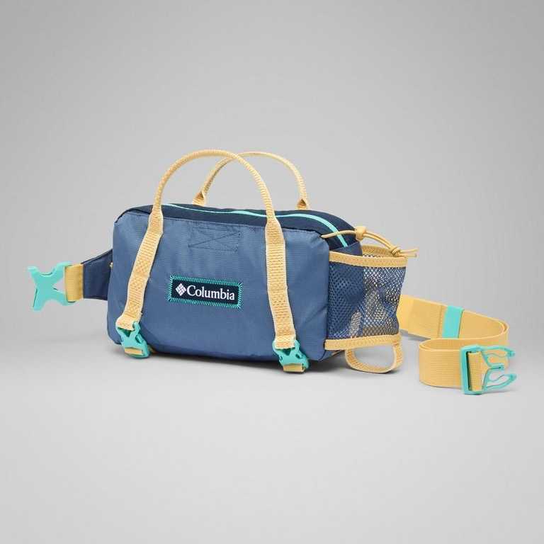 Riñonera Columbia Echo Mountain Hip Pack Dark Mountain, Coll Navy, Sand