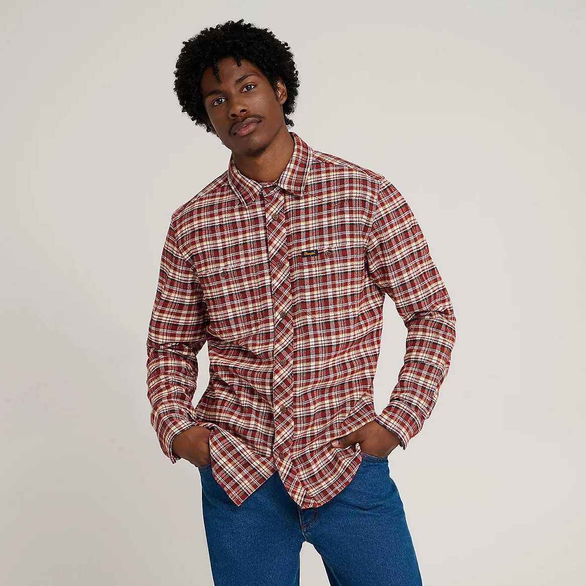 Camisa Wrangler X Stranger Things™ Will Shirt Fired Brick