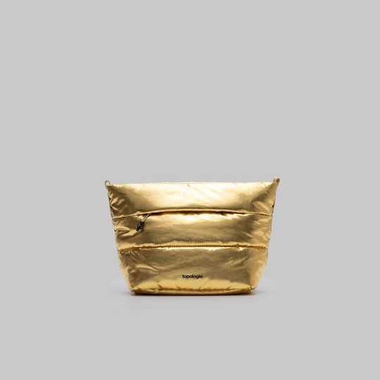 Bolso Topologie Besace Gold Metallic