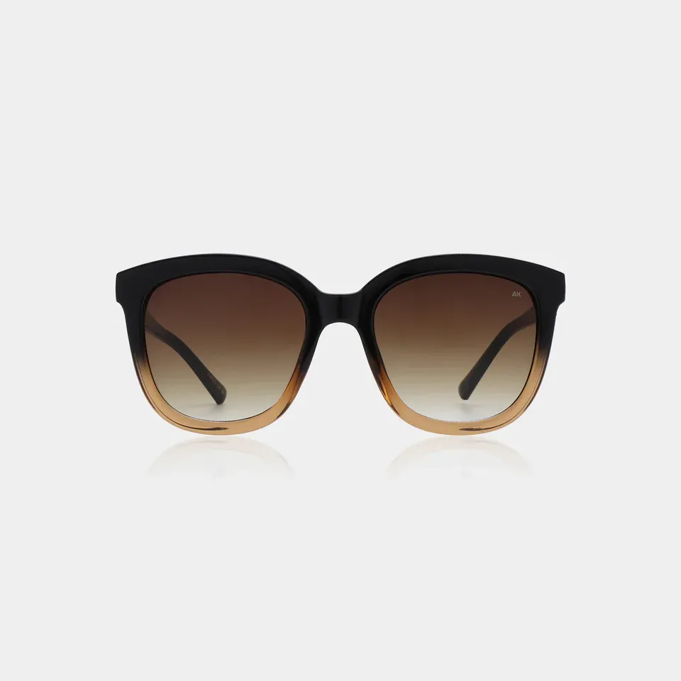 Gafas De Sol A. Kjærbede Billy Black Brown Transparent