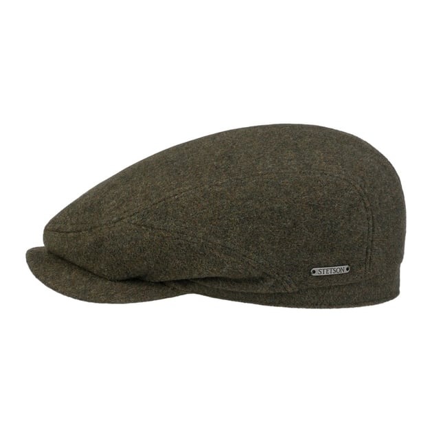 Boina Stetson Driver Cap Wool/Cashmere Olive