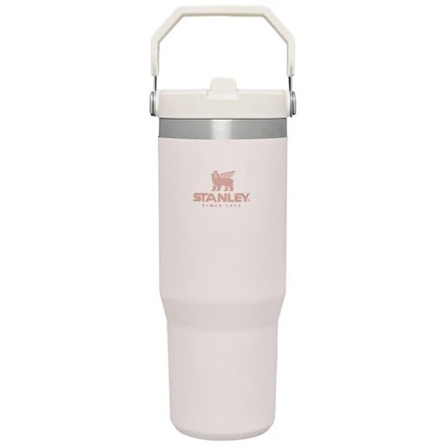 Termo Stanley Classics The IceFlow Flip Straw Tumbler 0.88L Light Pink