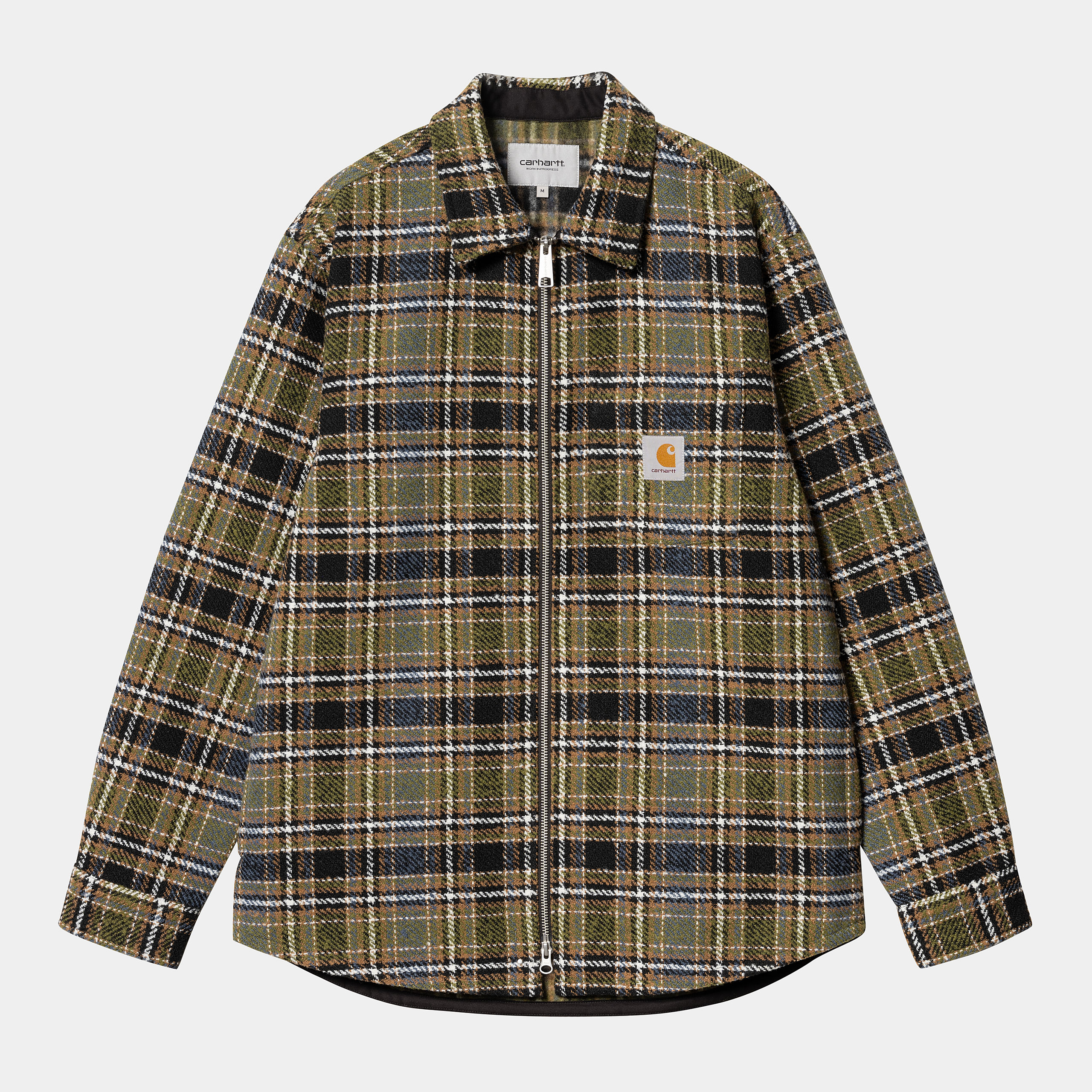 Chaqueta Carhartt Wip Stroy Shirt Jac Check, Black