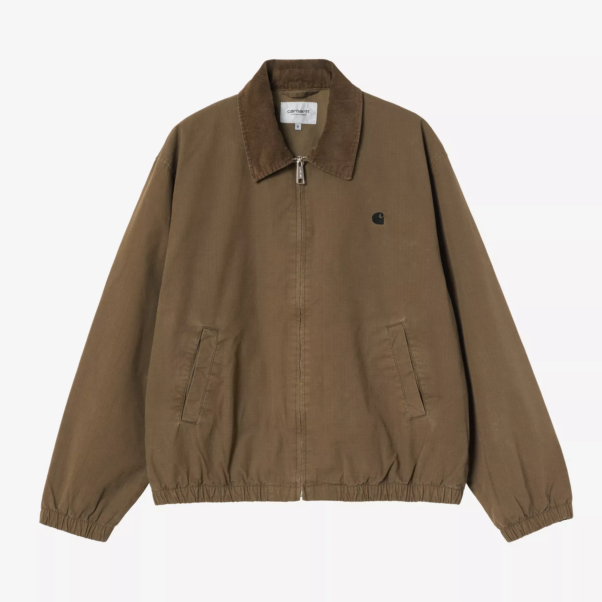 Cazadora Carhartt Wip Madison Ripstop Jacket Dark Beech/Black
