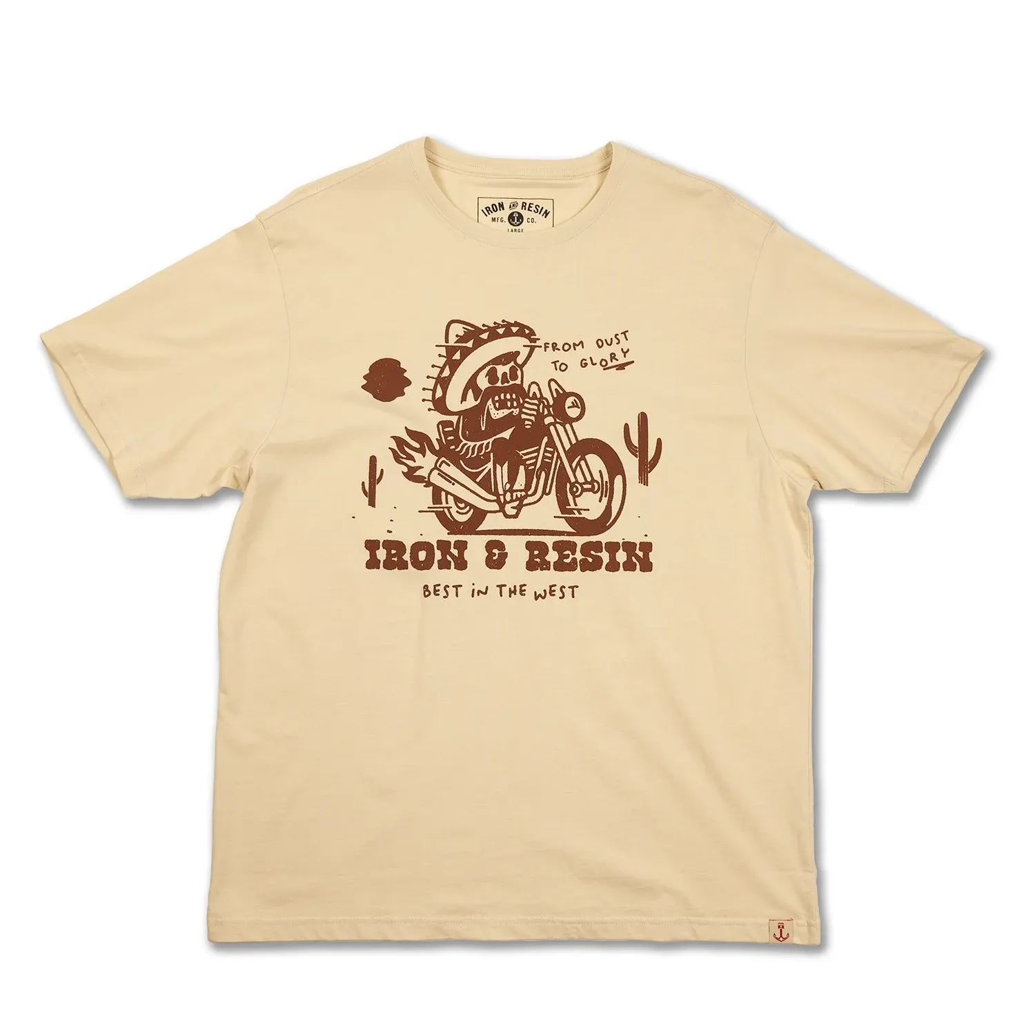 Camiseta Iron&Resing Gringo Tee Natural