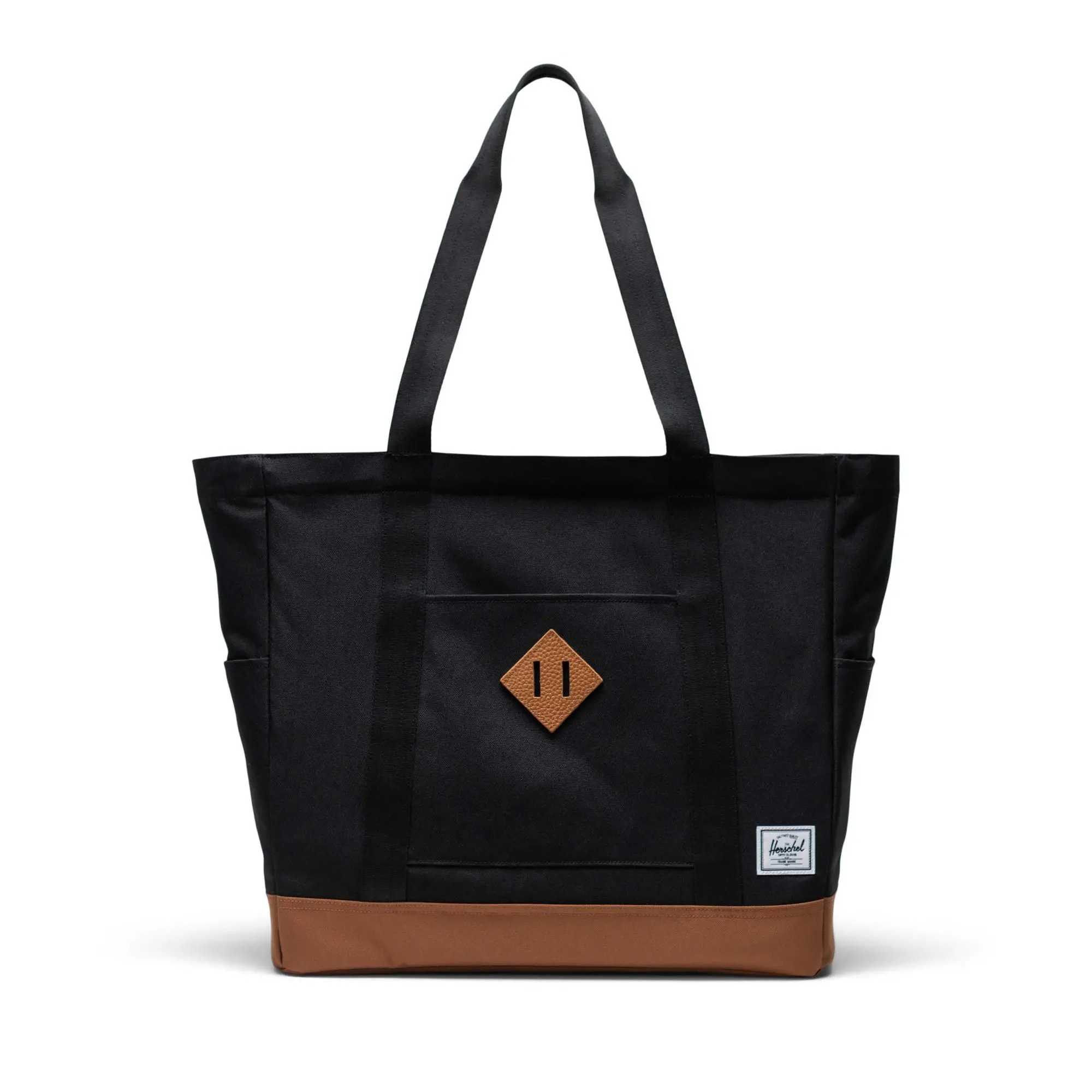 Tote Bag Herschel Heritage Black/Saddle Brown