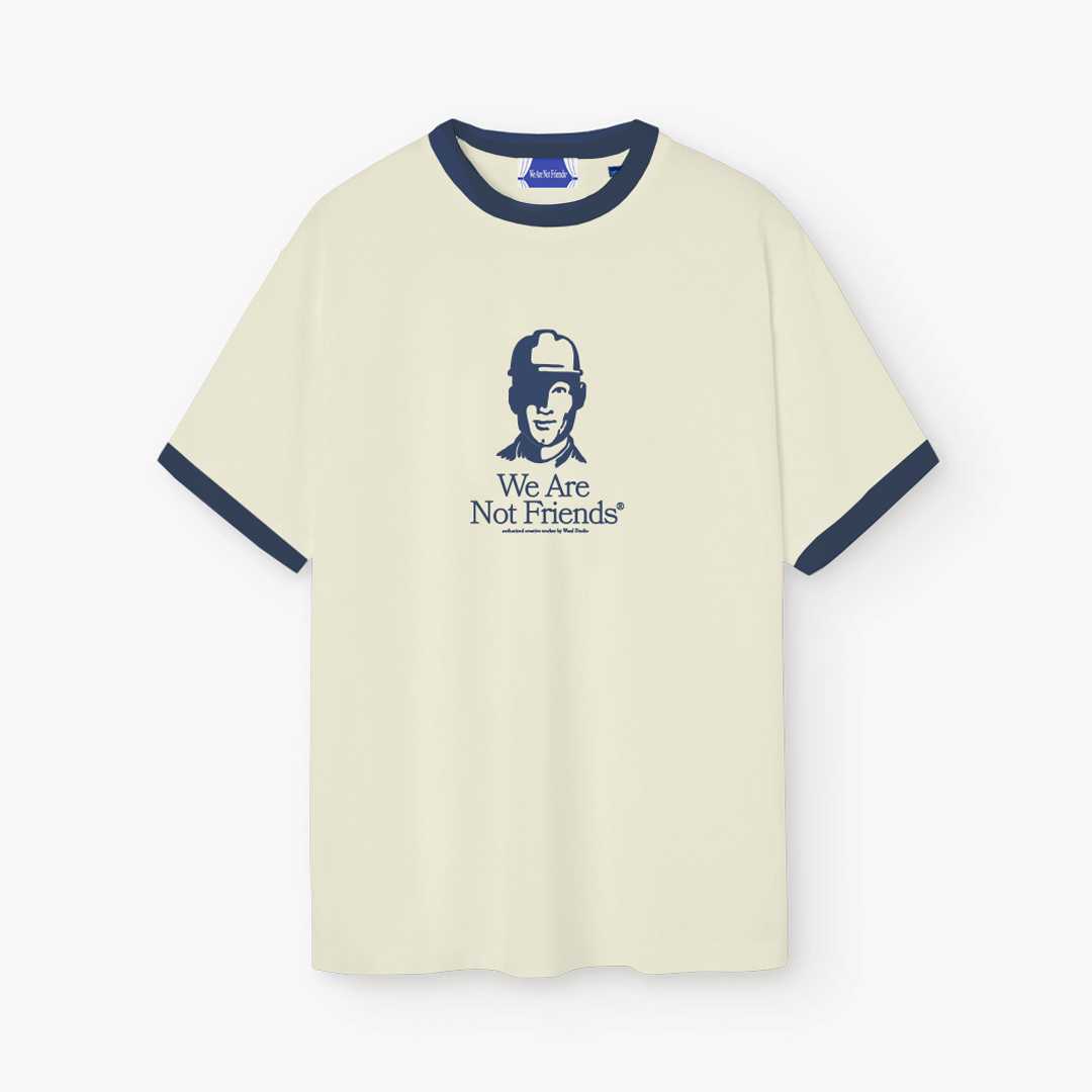 Camiseta WANF Worker WANF T-Shirt Papyrus