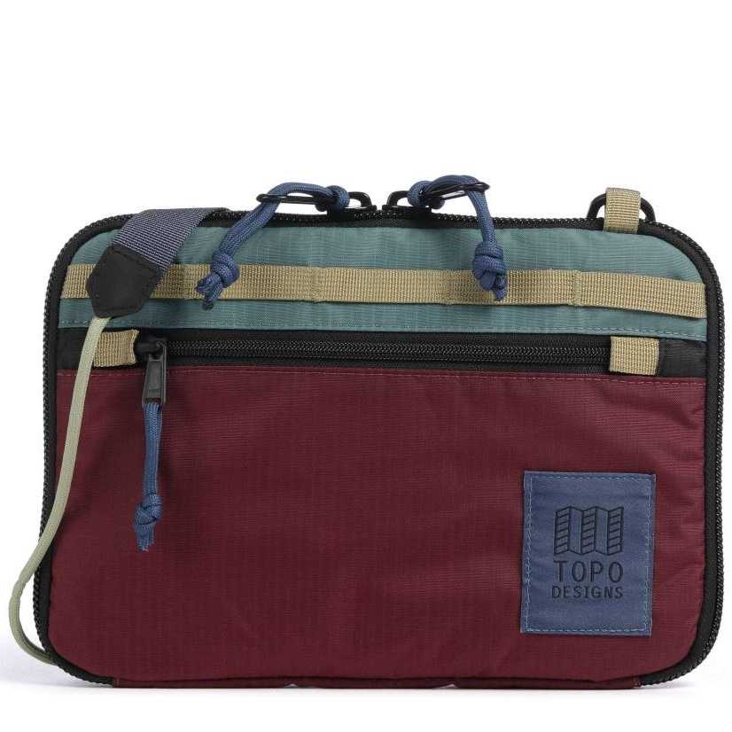 Bolso Topo Designs All Adventure Accessory Bag Burgundy
