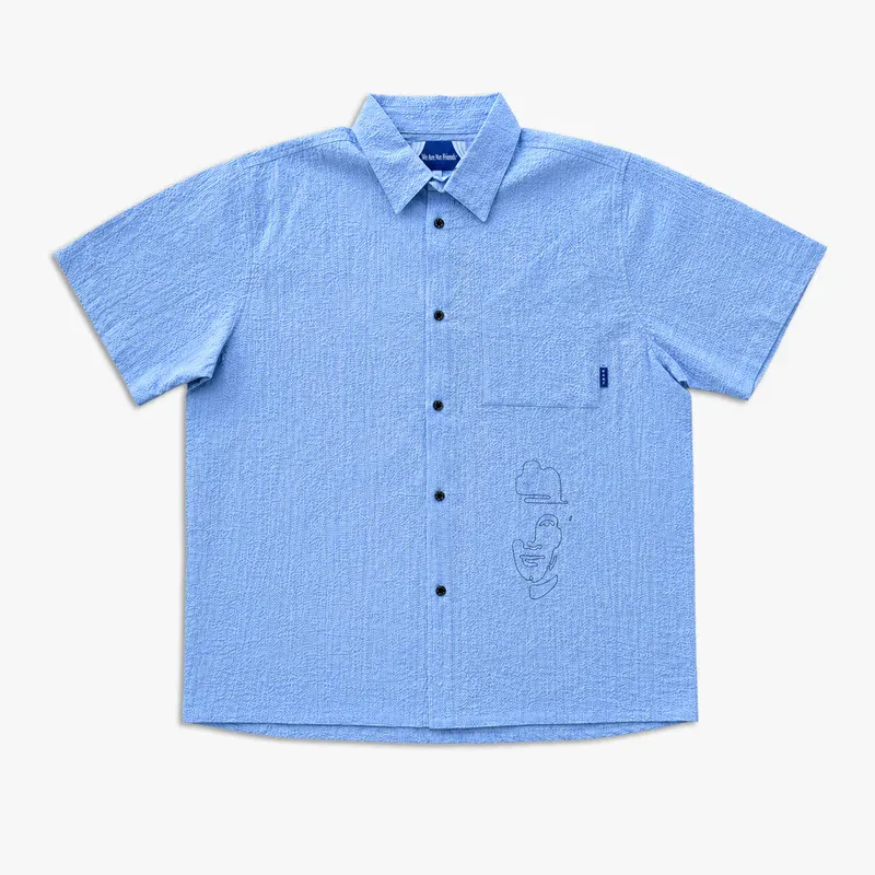 Camisa WANF Architect Shirt Baby Blue