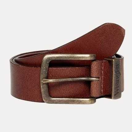 Cinto Wrangler MetalLoop Belt Cognac