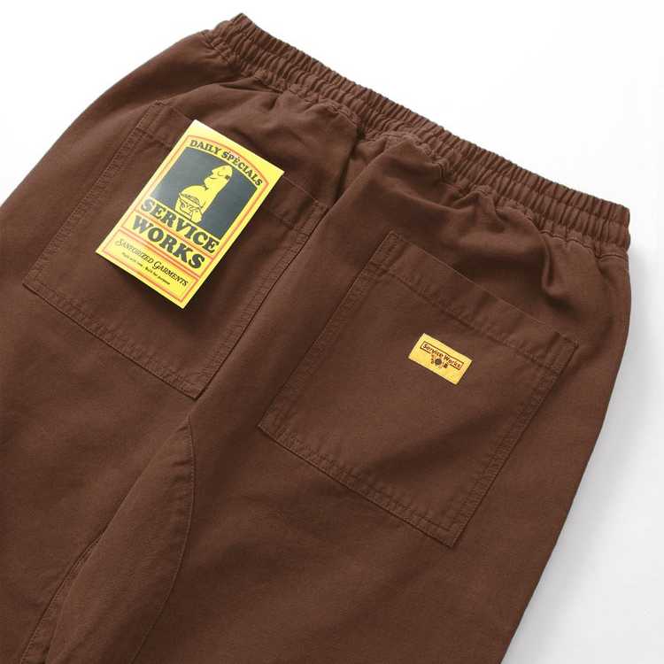 Pantalón Service Works Classic Canvas Chef Pant Brown | Baldani