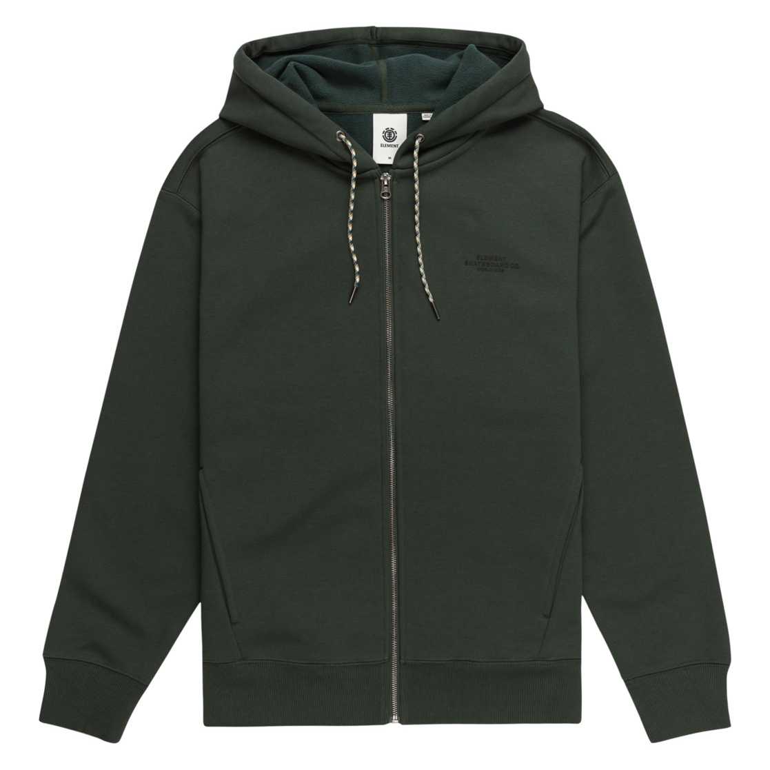 Sudadera Element Rain Cornell Zip Deep Forest