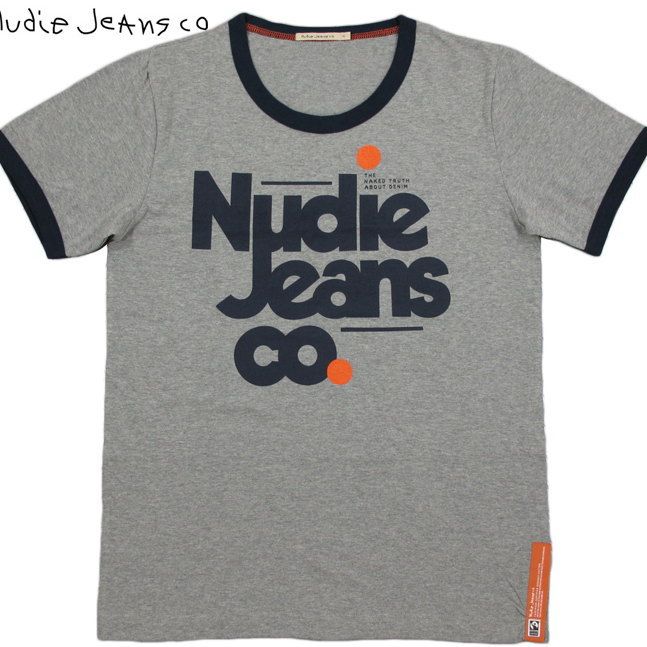 Camiseta Nudie Jeans Kurt Grey Melange
