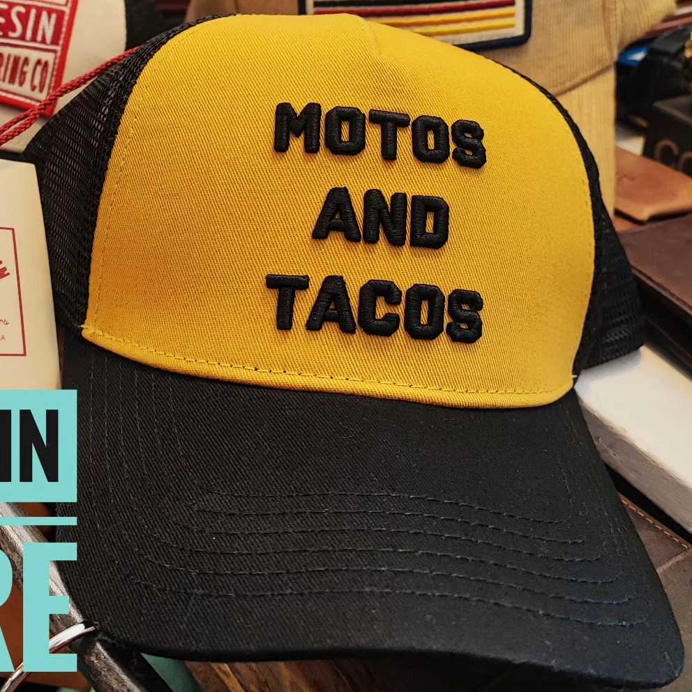 Gorra Iron&Resin Motos And Tacos Yellow