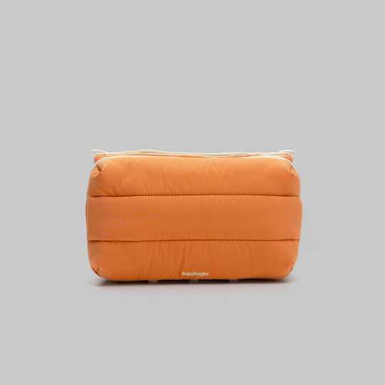 Bolso Topologie Bottle Sacoche Large Burn Orange puffer