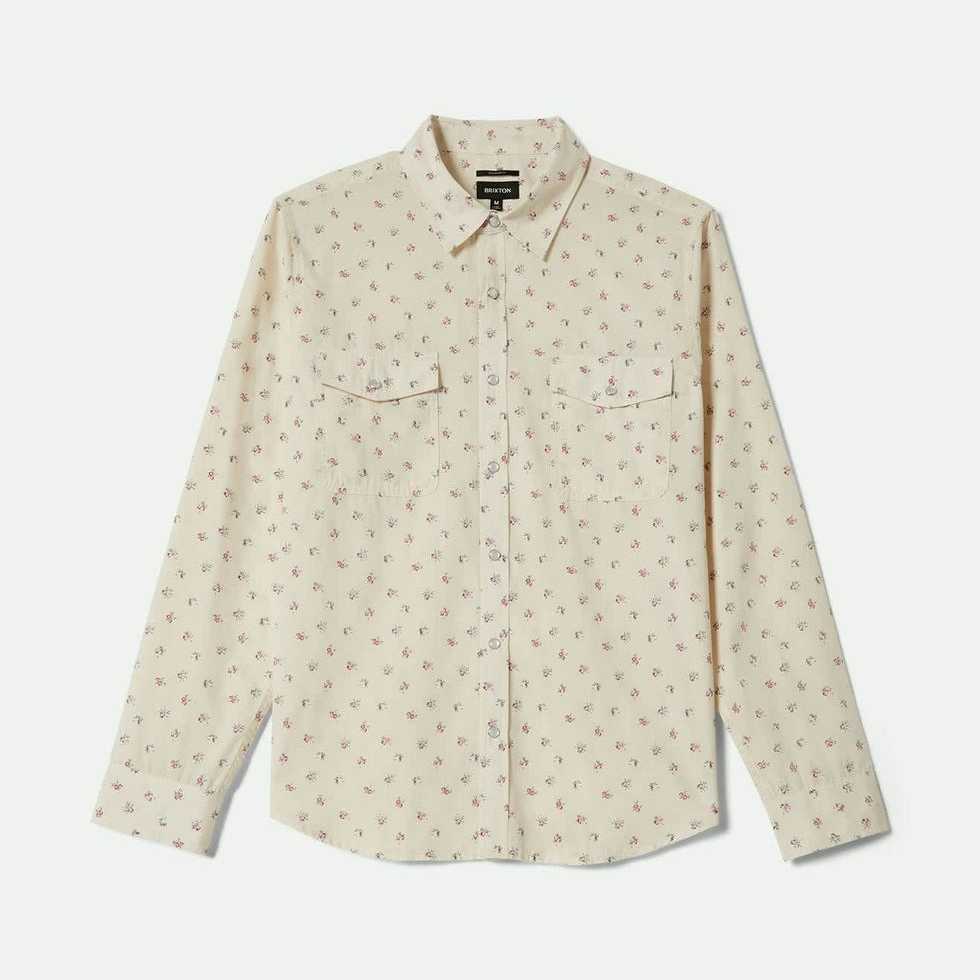 Camisa Brixton Wayne Whitecap