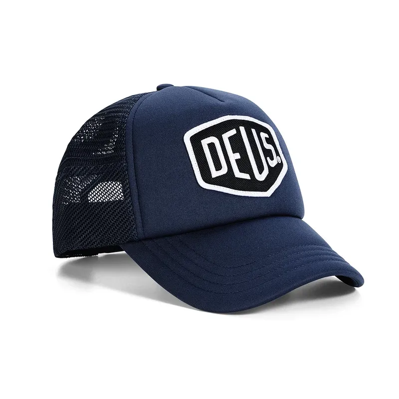 Gorra Deus Ex Machina Baylands Trucker Mechanic Blue