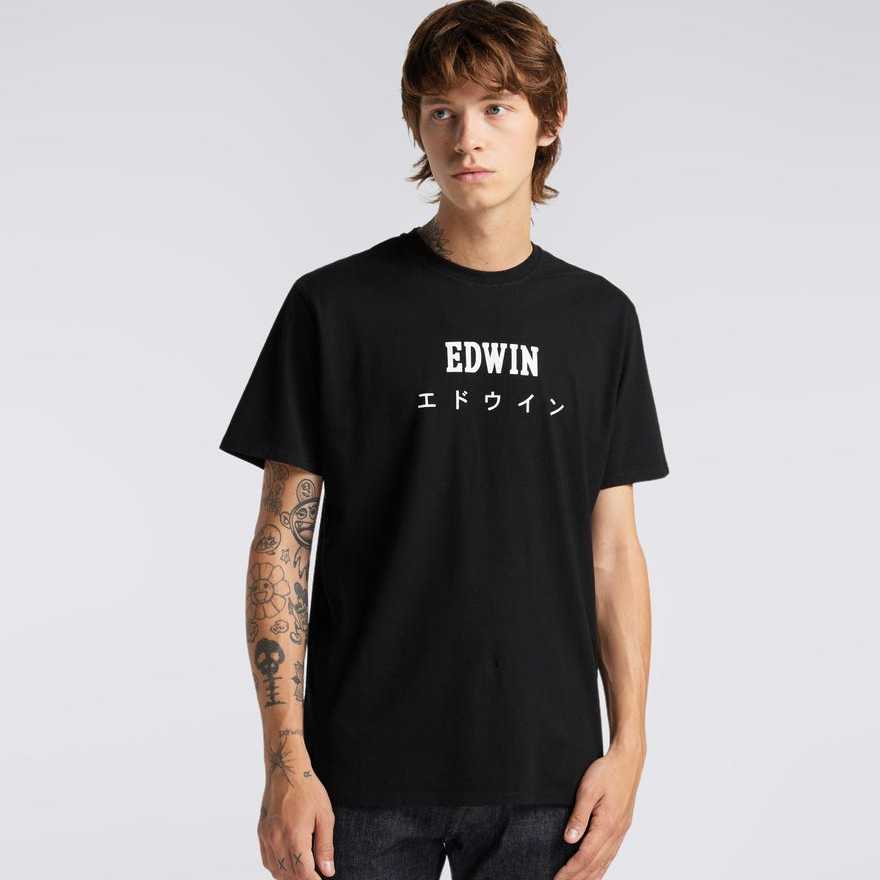 Camiseta Edwin Japan T-Shirt Black