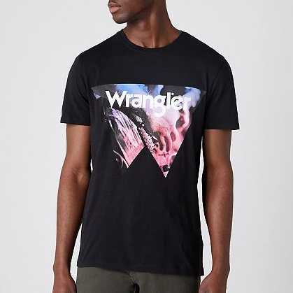 Camiseta Wrangler Cowboy Black