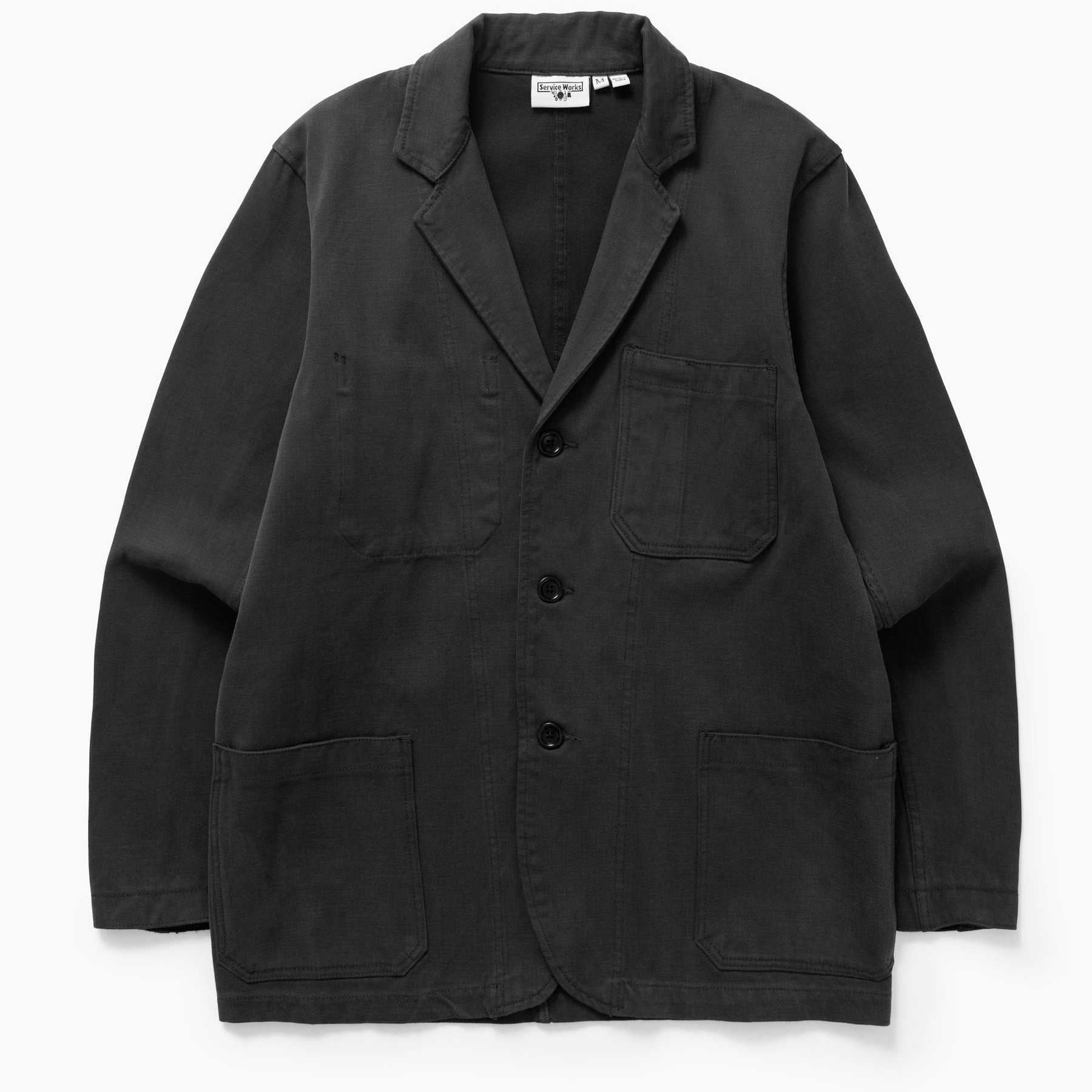 Chaqueta Service Works Moleskine Server Black