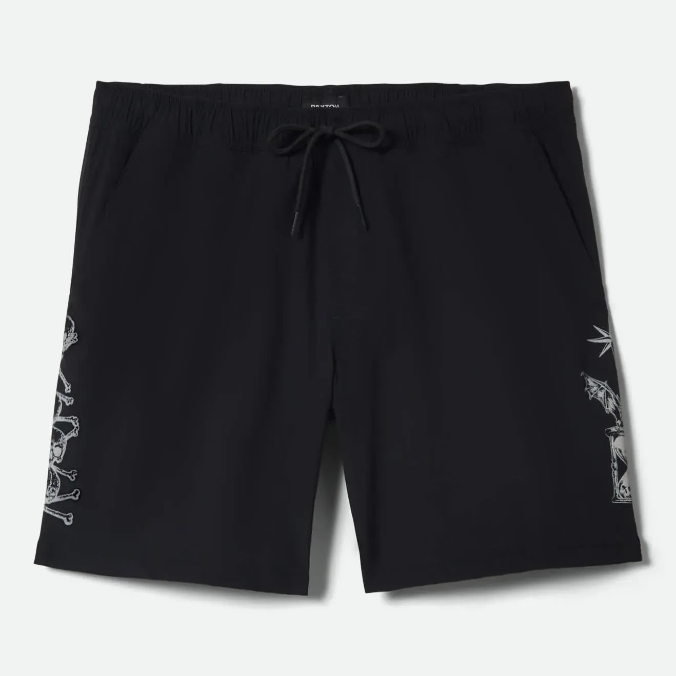 Bañador Brixton Everyday Hybrid Short 7`` Black White