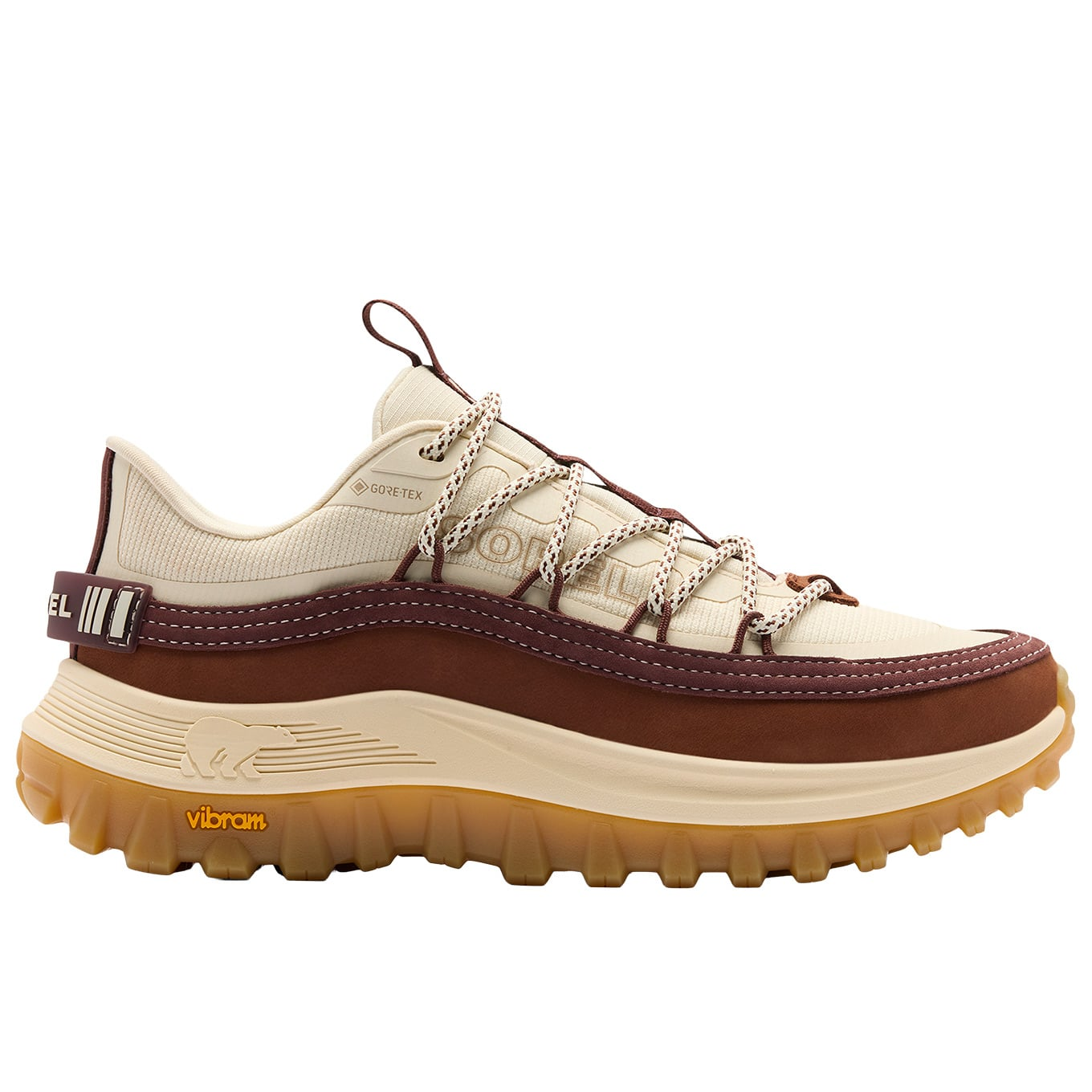 Zapatilla Sorel Callsign Horizon Low GTX Snow, Dark Auburn.