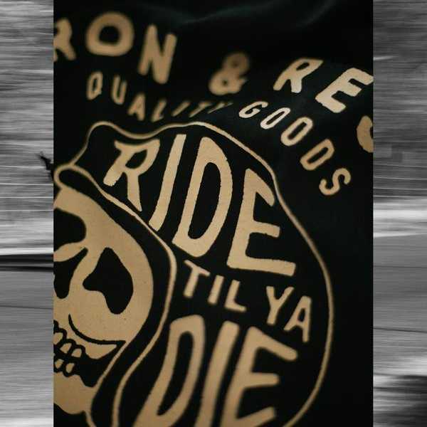 Camiseta Iron&Resin Skull Ride Black