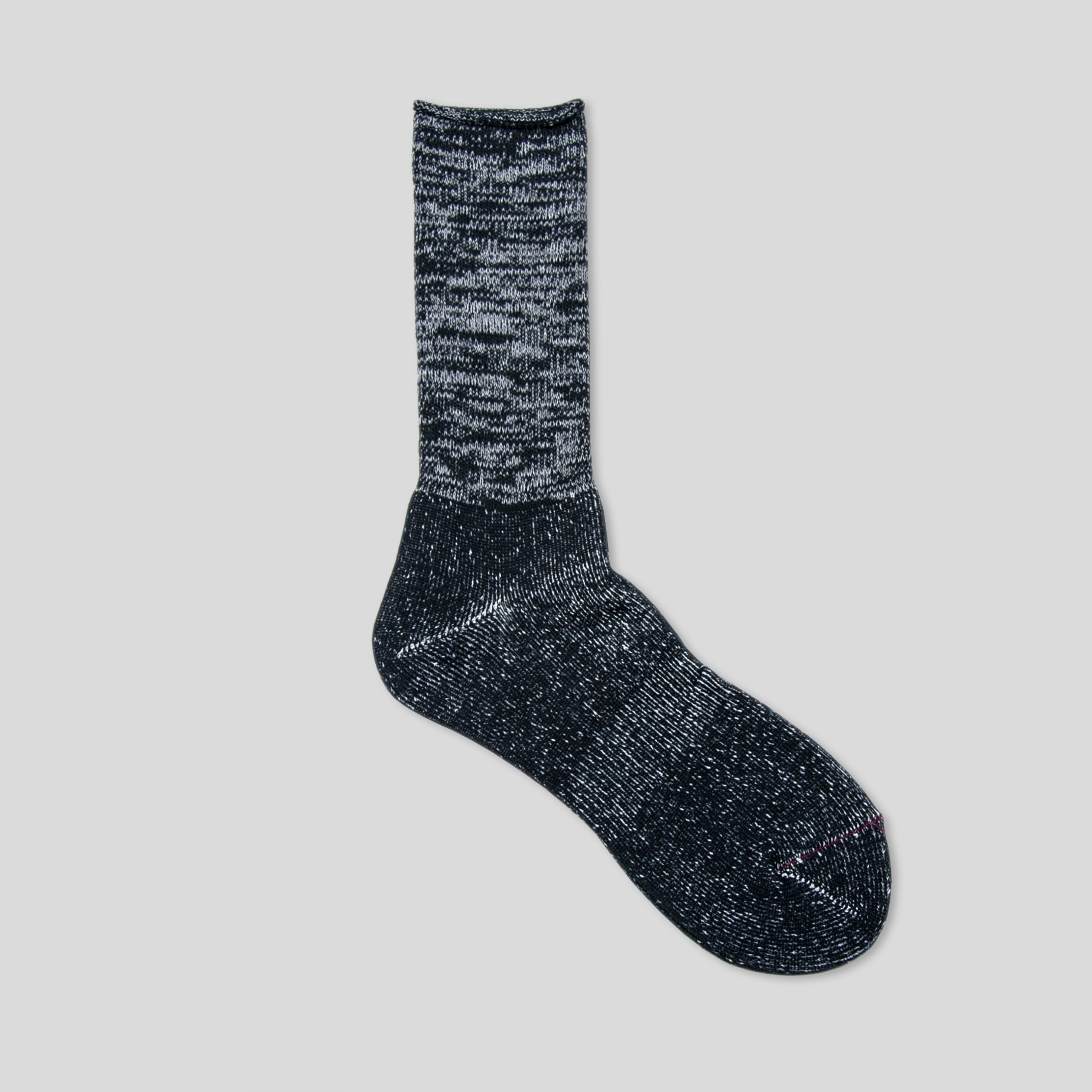Calcetines Rototo Washi Pile Crew Socks black