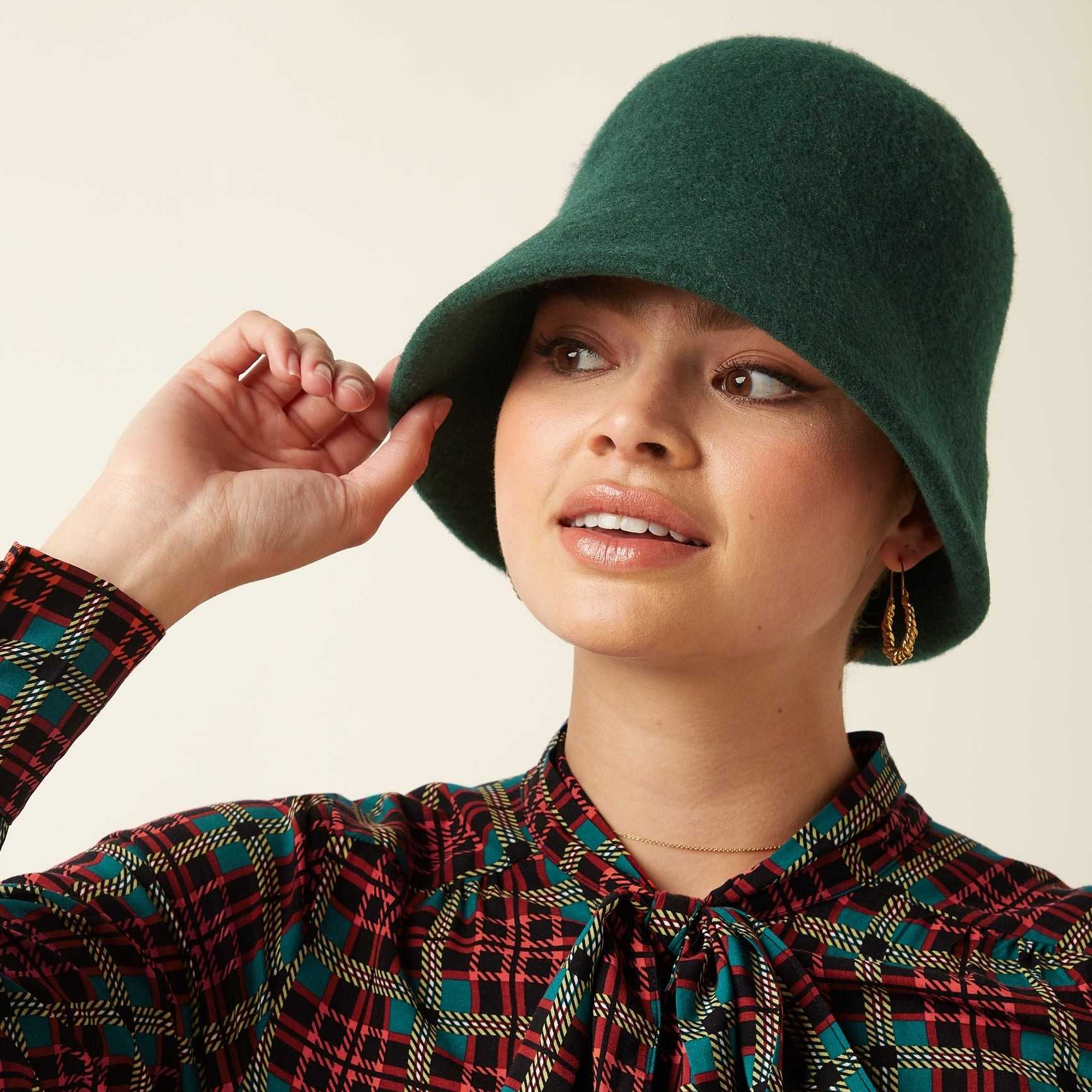 Sombrero King Louie Cloché Pine Green